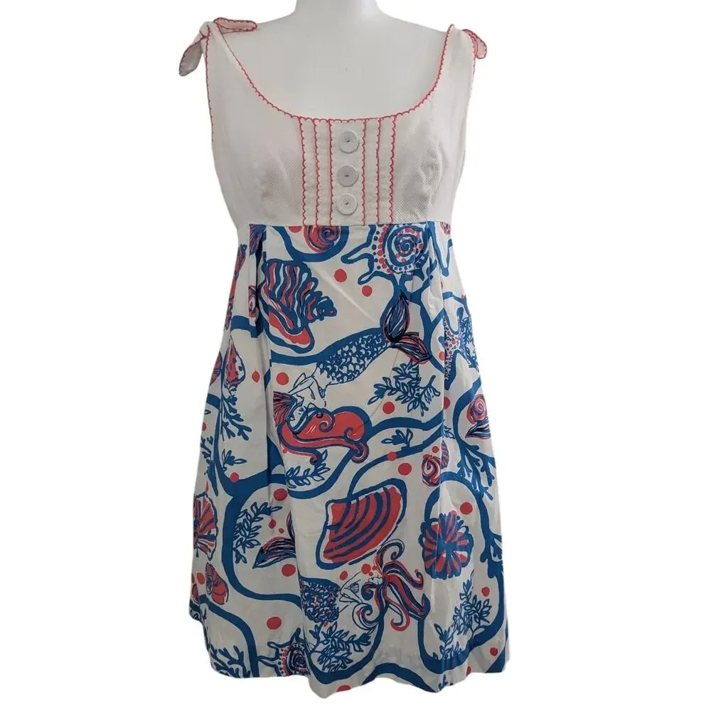 Lilly Pulitzer Scales and Tails Dress - Picture 1 of 12